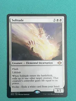Solitude Modern Horizons 2 Mythic Regular Creature White 32 MTG NM - Image 1