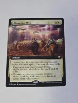 Akroma's Will (Extended Art) Commander Legends Regular - Image 1