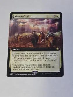 Akroma's Will (Extended Art) Commander Legends Regular - Image 4