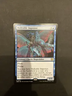 Malleable Impostor Commander: Wilds of Eldraine Regular - Image 1