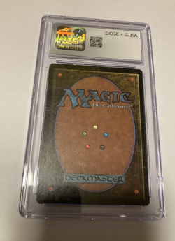 Black Knight Magic the gathering Beta graded 4.5 Uncommon Signed - Image 2