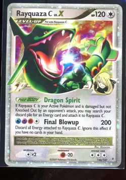 Pokemon TCG Rayquaza C LV.X 146/147 Supreme Victors Holo HP - Image 1
