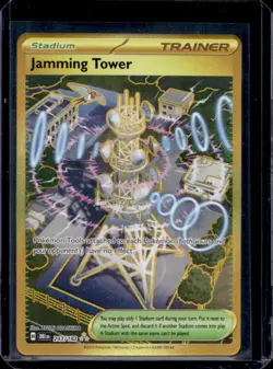 2025 Pokemon Destined Rivals Jamming Tower #243/182 - Image 1