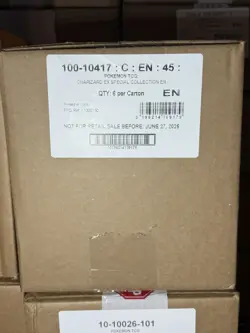 Pokemon TCG Charizard ex SPECIAL COLLECTION CASE Factory Sealed 6 Boxes - Image 1