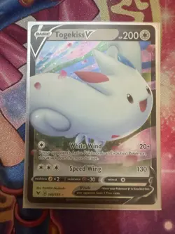 Togekiss V - 140/185 - Pokemon Vivid Voltage Sword & Shield Ultra Rare Card NM - Image 1