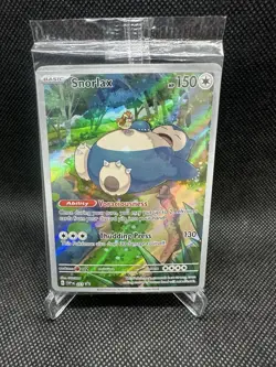 Sealed Snorlax SVP 051 Promo Pokemon 151 Holo Black Star Promo NM - Image 1