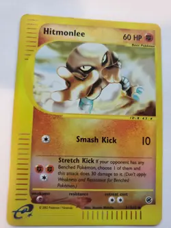 Hitmonlee Expediton Holo Pokemon Card Base WOTC NM - Image 1