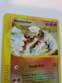 Hitmonlee Expediton Holo Pokemon Card Base WOTC NM - Image 2
