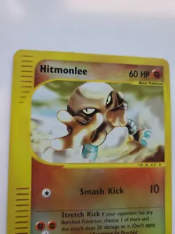 Hitmonlee Expediton Holo Pokemon Card Base WOTC NM - Image 4
