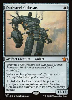 [1x] Darksteel Colossus Near Mint, English Foundations Singles MTG Magic - Image 1