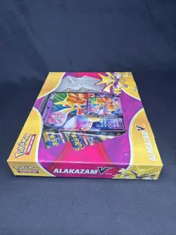 POKEMON TCG ALAKAZAM V BOX EVOLVING SKIES CHILLING SWORD SHIELD VIVID🔥SEALED🔥 - Image 3