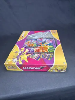 POKEMON TCG ALAKAZAM V BOX EVOLVING SKIES CHILLING SWORD SHIELD VIVID🔥SEALED🔥 - Image 4