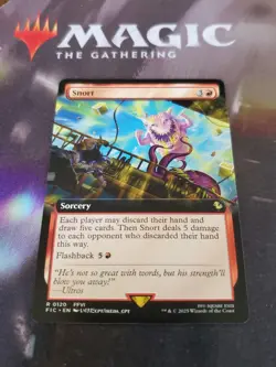 Mtg. Snort. Extended Art. Commander: Final Fantasy. Pack Fresh - Image 1