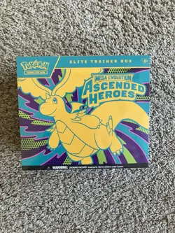Pokemon TCG Mega Evolution Ascended Heroes Elite Trainer Box ETB Sealed IN HAND - Image 1