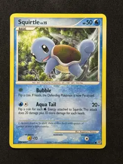 Pokemon TCG Squirtle 112/132 Secret Wonders Common Regular 50 HP Basic English - Image 1