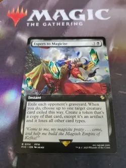 Mtg. Espers to Magicite. Extended Art. Commander: Final Fantasy. Pack Fresh - Image 1