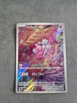 Pokemon TCG Tinkatink Paldea Evolved Card 216/193 Illustration Rare NM - Image 1