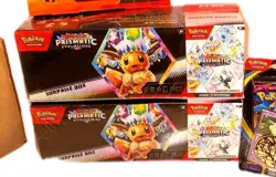 x2 Sam’s Club Pokemon TCG Prismatic Evolutions Surprise Box & Booster Bundles - Image 1