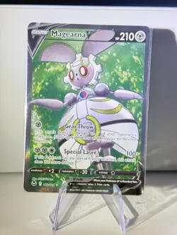 Magearna V 182/195 Full Art Holo Pokemon SWSH: Silver Tempest English Near Mint - Image 1