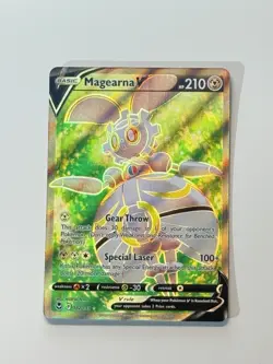 Magearna V 182/195 Full Art Holo Pokemon SWSH: Silver Tempest English Near Mint - Image 3