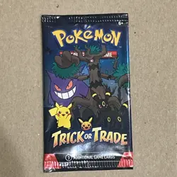 Trick or Trade BOOster Pack Pokemon TCG Halloween 2024 Sealed New - Image 1