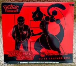 Pokemon Center Scarlet & Violet Destined Rivals Elite Trainer Box ETB Sealed - Image 1