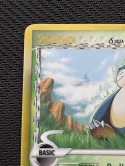 Pokemon TCG Snorlax Dragon Frontiers Delta Species 10/101 Reverse Holo Stamped - Image 2
