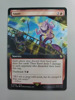 MTG Snort Commander: Final Fantasy Extended Art Rare - Image 1