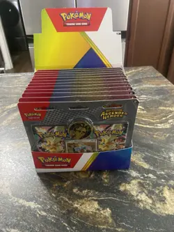 12x Pokemon Mega Evolution: Ascended Heroes 2-Pack Blister Collection New Case - Image 1