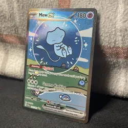 Pokemon TCG Mew EX 232/091 Sv: Paldean Fates Bubble Mew - Image 3