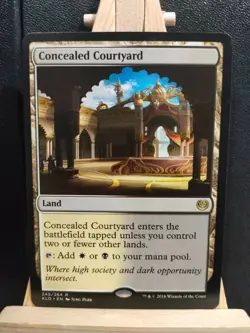 Concealed Courtyard - Kaladesh - Rare - NM (See pics) MTG - Image 1