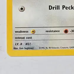 Pokemon 2000 Gym Heroes Lt. Surge’s Spearow 52/132 Uncommon WOTC English Vintage - Image 5