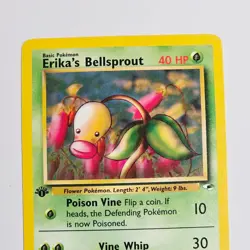 2000 Pokemon Gym Heroes Erika's Bellsprout 75/132 1st Edition WotC Vintage - Image 2