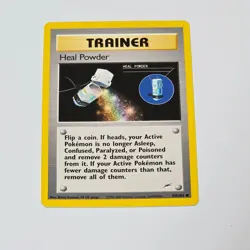 Pokemon Heal Powder Neo Destiny 104/105 WOTC 2002 Common TCG Card Ryuta Kusumi - Image 1