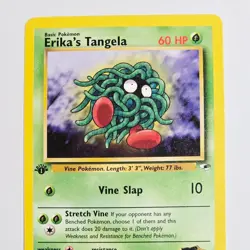 2000 Pokemon Gym Heroes Erika's Tangela 79/132 1st Edition WotC Vintage TCG Card - Image 2