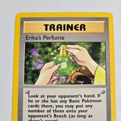 Pokemon TCG Erika’s Perfume Trainer Card Gym Heroes 110/132 Uncommon 2000 - Image 2