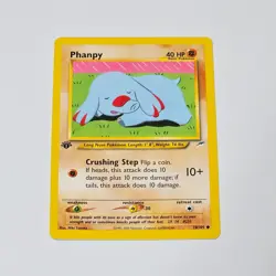 Pokemon Phanpy Neo Destiny 1st Edition 76/105 WOTC 2002 Common TCG Card - Image 1