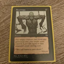 MTG - Reanimate - Tempest - Near Mint - Image 1