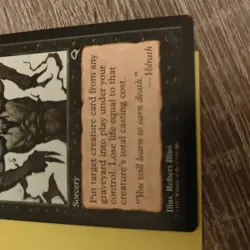 MTG - Reanimate - Tempest - Near Mint - Image 3