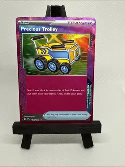 Pokemon Precious Trolley 185/191 Sv08: Surging Sparks Holo Ace Spec 2024 VLP - Image 1