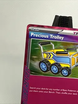Pokemon Precious Trolley 185/191 Sv08: Surging Sparks Holo Ace Spec 2024 VLP - Image 4