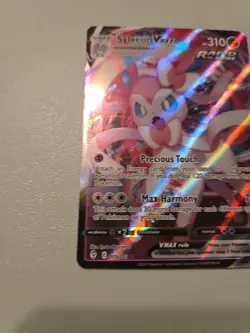 Pokemon TCG Sylveon Vmax SWSH07: Evolving Skies 075/203 Holo Ultra Rare - Image 3