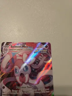 Pokemon TCG Sylveon Vmax SWSH07: Evolving Skies 075/203 Holo Ultra Rare - Image 5