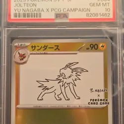 Pokemon Jolteon Promo SV-P 064/SV-P Yu Nagaba Japanese Holo PSA 10 - Image 2