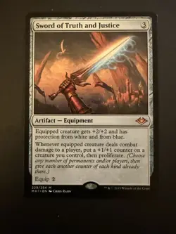 Magic The Gathering - Sword Of Truth And Justice Modern Horizons NM - Image 1