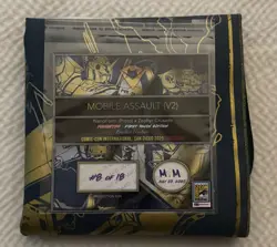 Pvramid Mobile Assault Nano Form Proto Brushed Fountain Chase Playmat SDCC - Image 1