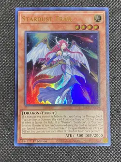 YuGiOh! - Stardust Trail MP22-EN120 Ultra Rare 1st Edition Near Mint - Image 1