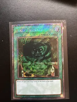 Yugioh! Giant Trunade RA03-EN097 Platinum Secret Rare 1st Edition NM - Image 1