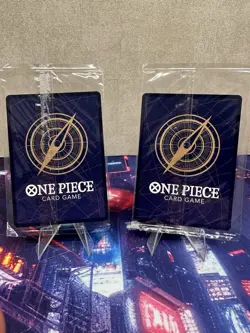 Monkey.D.Luffy P-075 | Portgas.D.Ace P-074 One Piece Promo Cards Foil |Sealed! - Image 2
