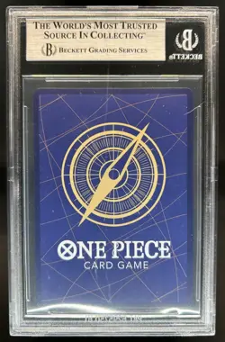 2026 One Piece Dracule Mihawk Secret Rare Manga Art #OP14-119 BGS 9 - Image 2
